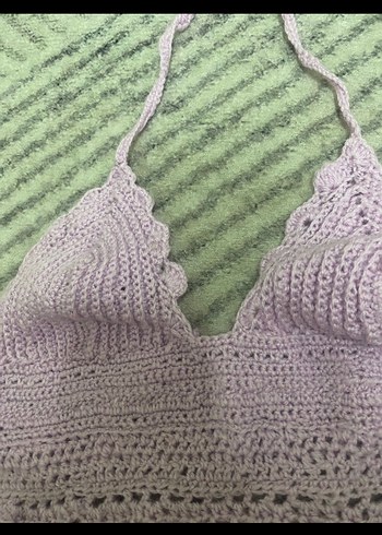 Mor Bohem Stil Kadın Bralet - Görsel 2