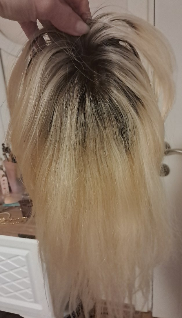 cilt gorunumlu gerçek saç tepelik - Görsel 5