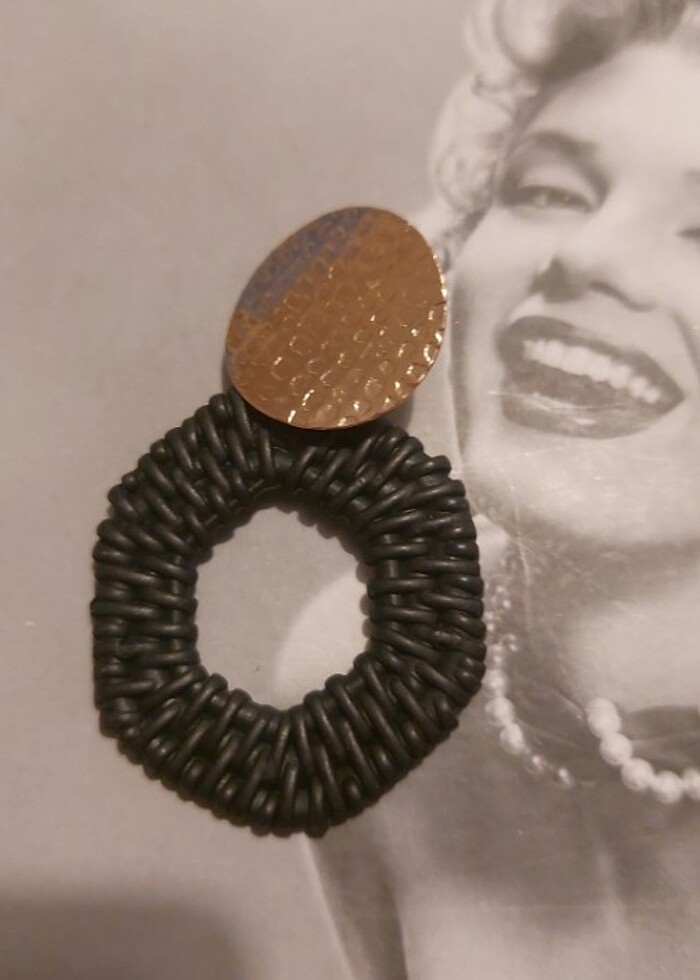 Siyah gold kupe - Görsel 3