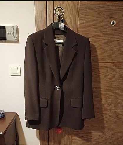 3 lü takım elbise acı kahve
