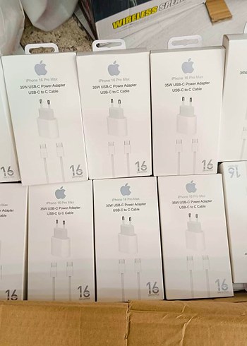iPhone 16 Pro Max 35W TYPCE ŞARJ SETİ