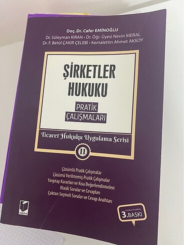 Şirketler Hukuku Pratik Çalışmaları 