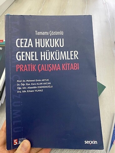 Ceza hukuku genel hükümler pratik kitabı