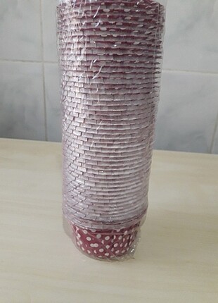 50 adet muffin kek kalıbı.muffin.kağıt kek kalıbı