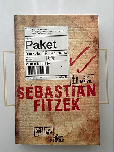pegasus yayınları sebastian fitzek paket