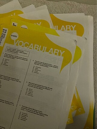  YDT Vocabulary Testleri ydspublishing