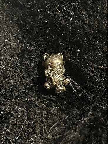 pandora yavru kedi ve ip yumağı charm