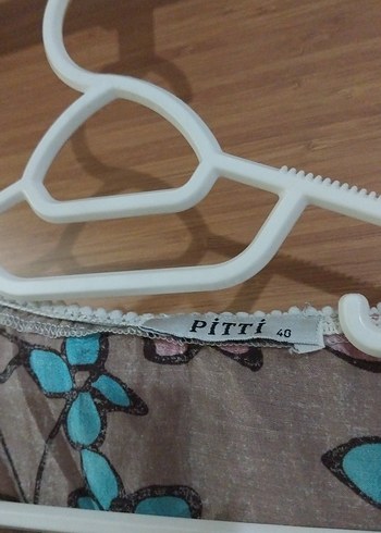 Pitti marka Çiçek İşlemeli Bohem Uzun Tulum - Görsel 5