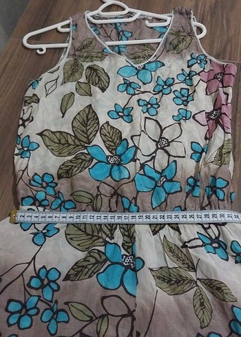 Pitti marka Çiçek İşlemeli Bohem Uzun Tulum - Görsel 9