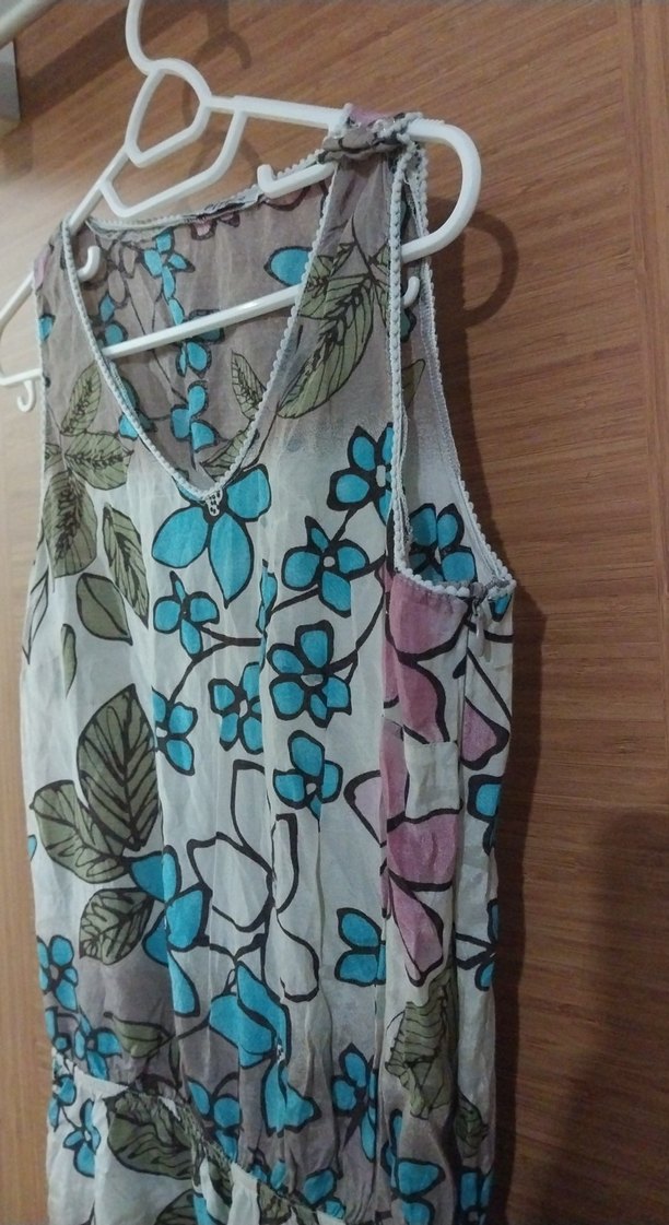 Pitti marka Çiçek İşlemeli Bohem Uzun Tulum - Görsel 2