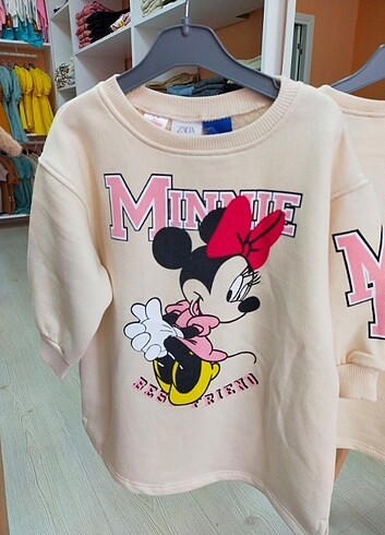 Zara Zara Minnie mouse elbise