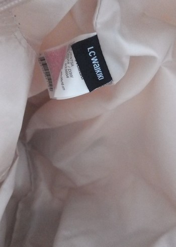 Bej Kadın Fermuarlı Minimalist Çanta - Görsel 3