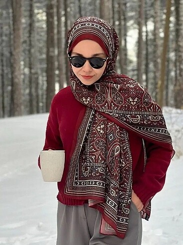 MADAME POLO ETNİK DESEN ŞAL