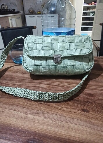 Diğer Rafya ip çanta 