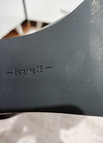 36 Beden siyah Renk bershka fermuarsız bot
