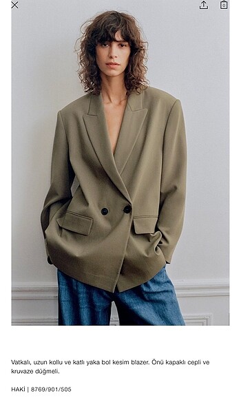 Zara oversize blazer