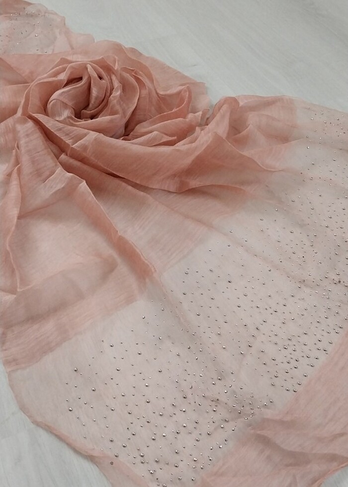 İNCİLİ ŞİFON ŞAL - Görsel 2