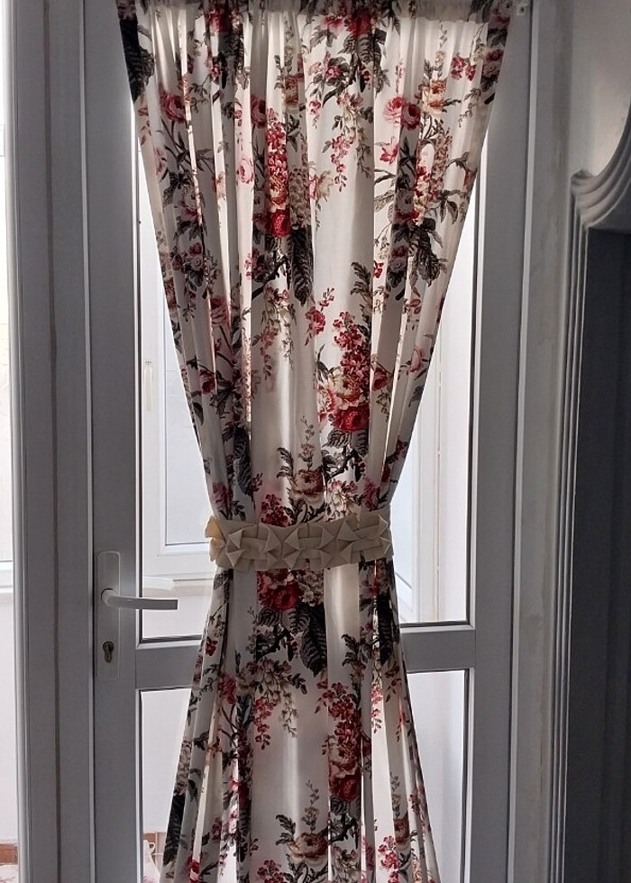 2 ADET KELEBEK PERDE - Görsel 2