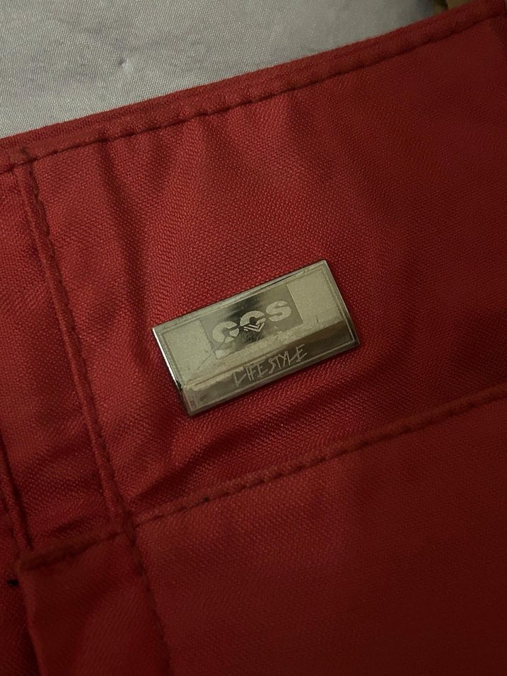 Kırmızı Fermuarlı Minimalist Kadın Çanta - Görsel 4