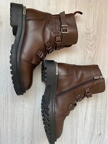 38 Beden Harley Davidson kahverengi bot