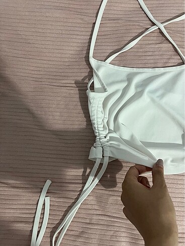 s Beden beyaz Renk Beyaz crop