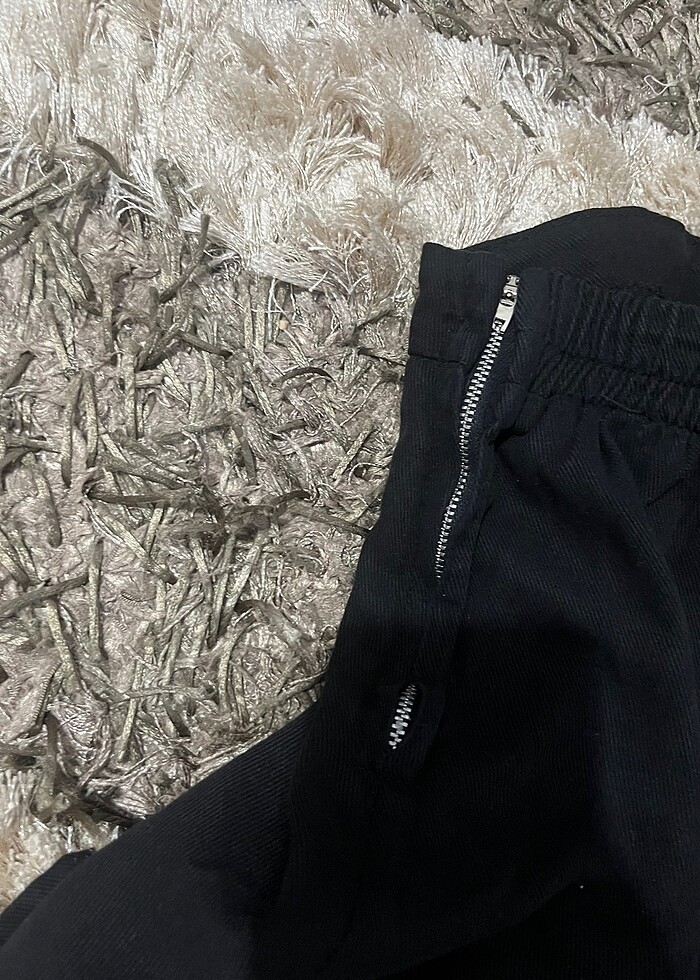 Siyah şort etek - Görsel 4