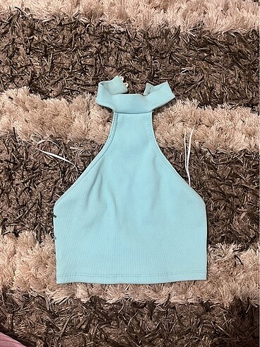 BSL FASHION Mavi crop