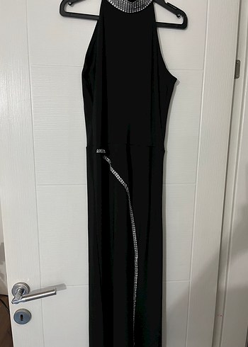 Taşlı abiye elbise - Görsel 2