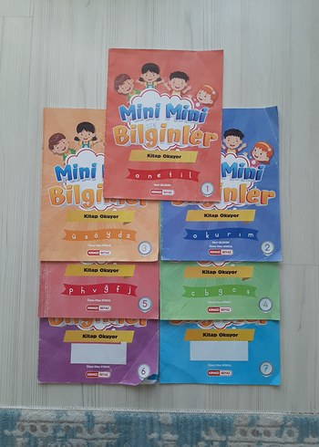Beden Renk Mini Mini Bilginler Çocuk Kitapları Seti