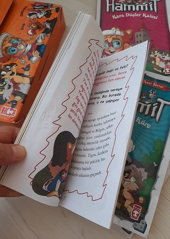  Beden Hammit kara düşler ülkesi Çocuk Kitap Seti - 5 Kitap
