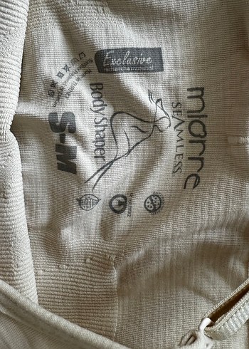 Bej Parlak Hemşire Korsesi Midi Boy - Görsel 8