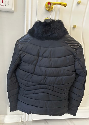 NetWork Siyah Kürklü Kadın Kışlık Mont - Görsel 3