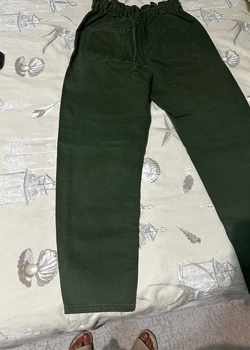 Kemerli Salaş Keten Kadın Pantolon - Görsel 6