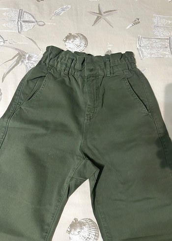 Kemerli Salaş Keten Kadın Pantolon - Görsel 8