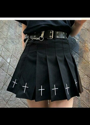 GOTHIC MİNİ ETEK 