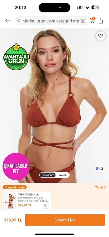 Trendyol & Milla Bikini üstü