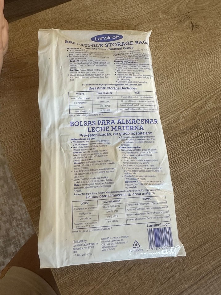 Avent Süt Saklama Poşeti - Görsel 3