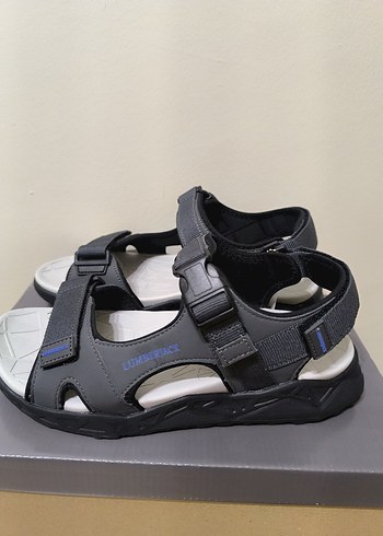 Gri Erkek Outdoor Kayışlı Sandalet - Görsel 3