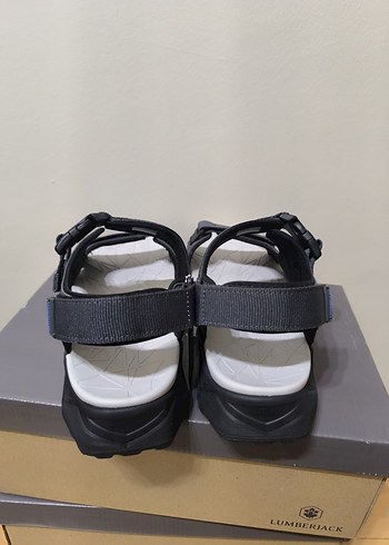Gri Erkek Outdoor Kayışlı Sandalet - Görsel 4