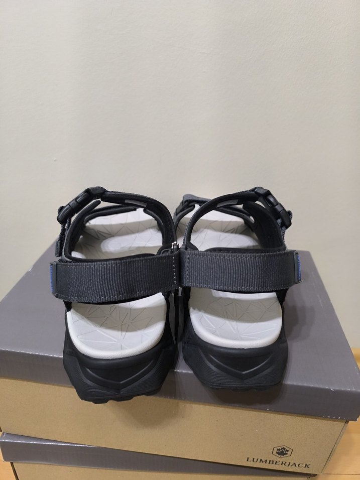 Gri Erkek Outdoor Kayışlı Sandalet - Görsel 4