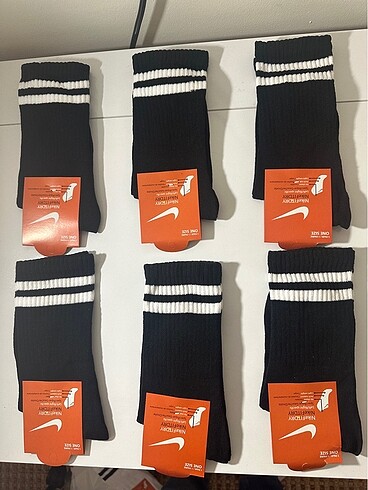 Tenis çorap 6 adet