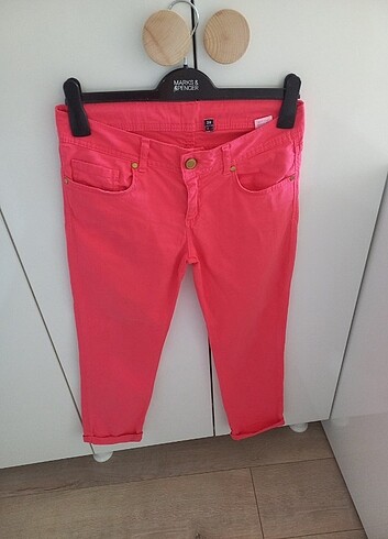 Koton pembe dusuk bel pantalon