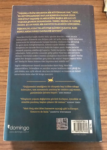  Beden Gece Yarısı Kütüphanesi - Matt Haig Roman