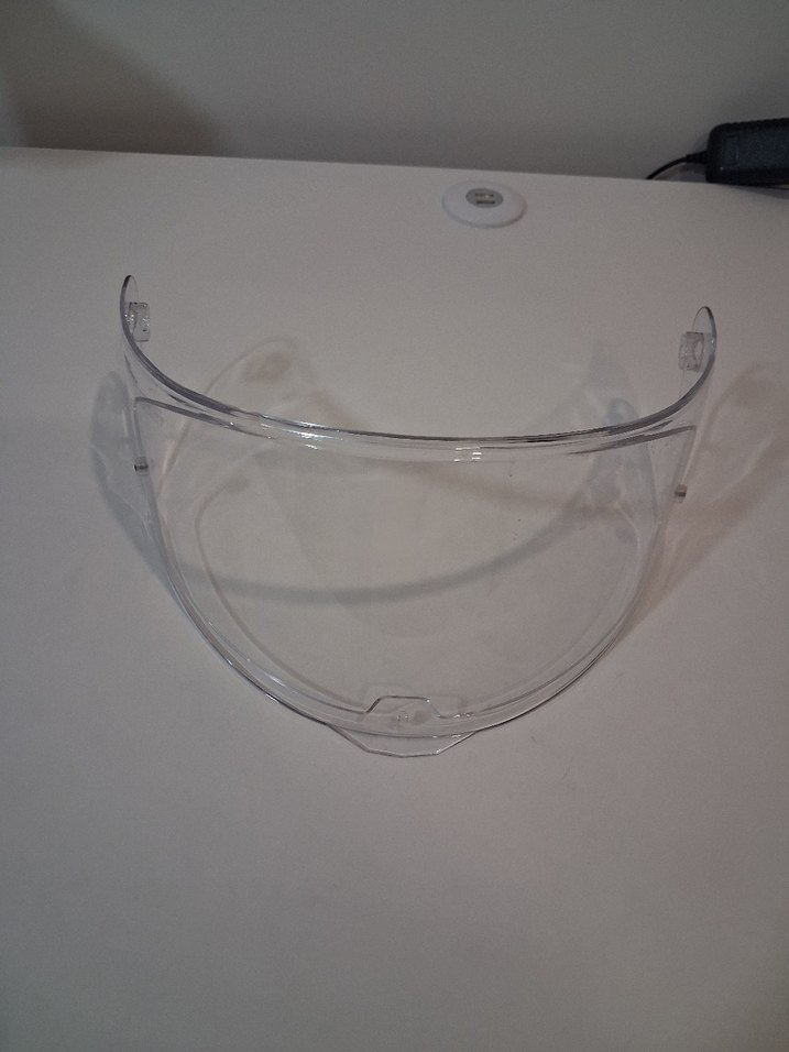 LS2 Şeffaf Cam Motosiklet Kask vizor - Görsel 2