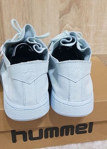 Hummel mavi bayan sneaker ayakkabi