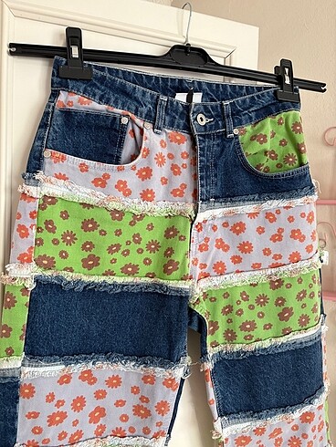 Diğer Ragged Desenli Jean