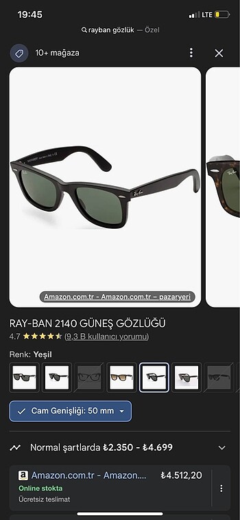rayban gözlük