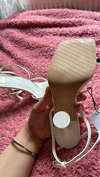 Zara topuklu sandalet - Görsel 6