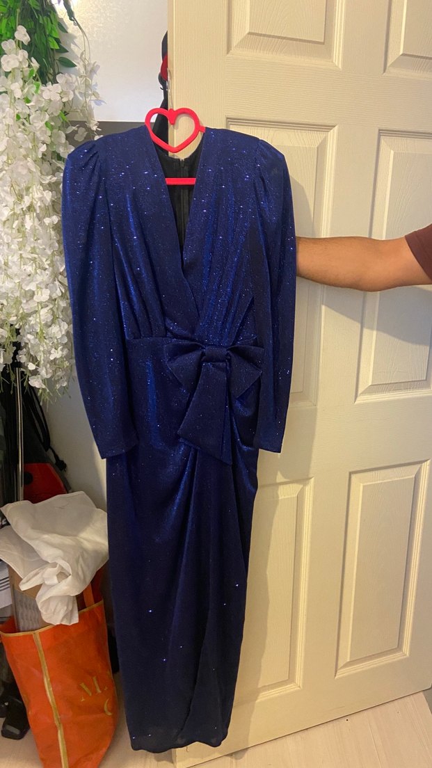 Saygı düğün davet elbisesi - Görsel 4