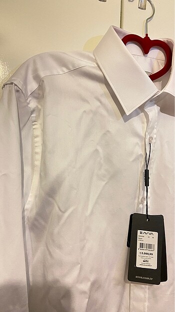 Avva beyaz gömlek - Görsel 7